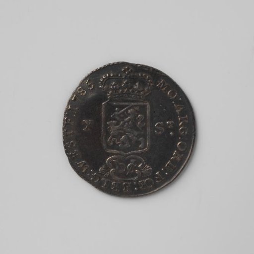 Half guilder of the VOC from Westfriesland, 1786