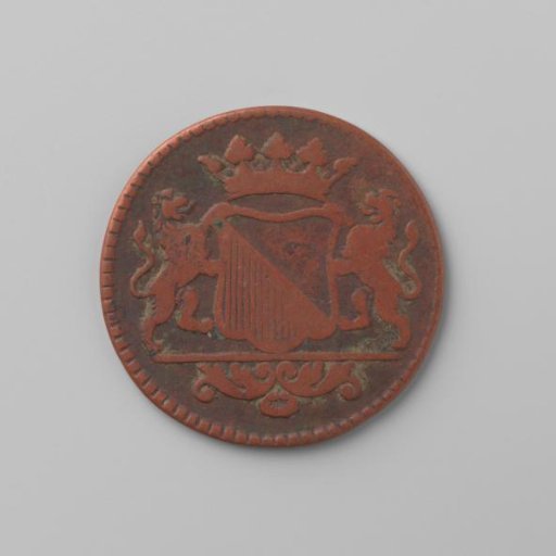 Duit of the VOC from the city of Utrecht, 1742
