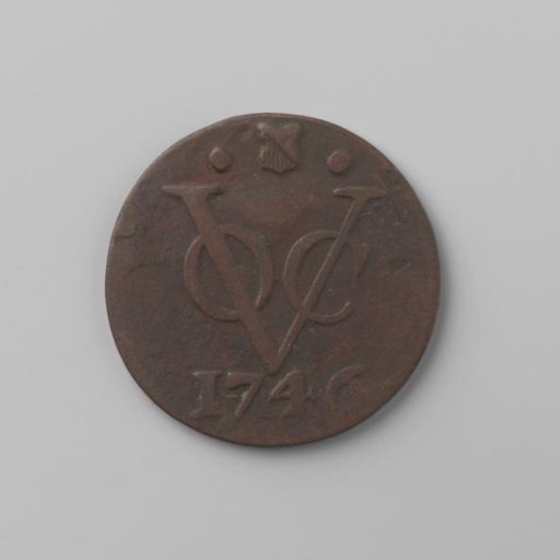 Duit of the VOC from the city of Utrecht, 1746