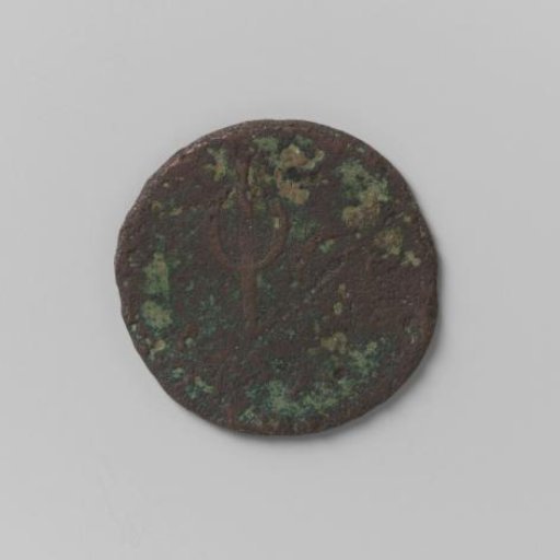 ½ duit of the VOC from the city of Utrecht, 1752