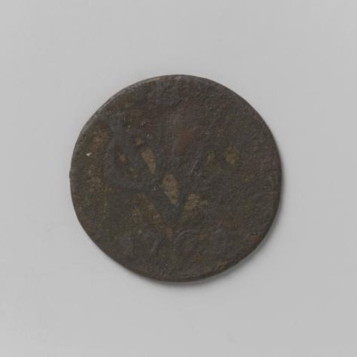 ½ duit of the VOC from the city of Utrecht, 1769