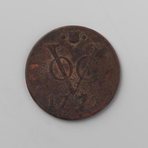 Duit of the VOC from the city of Utrecht, 1776
