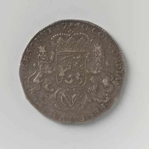Silver rijder of the VOC from Gelderland, 1740