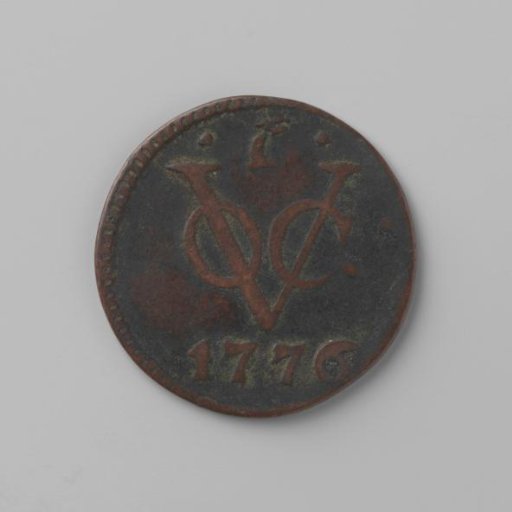 Duit of the VOC from Gelderland, 1776