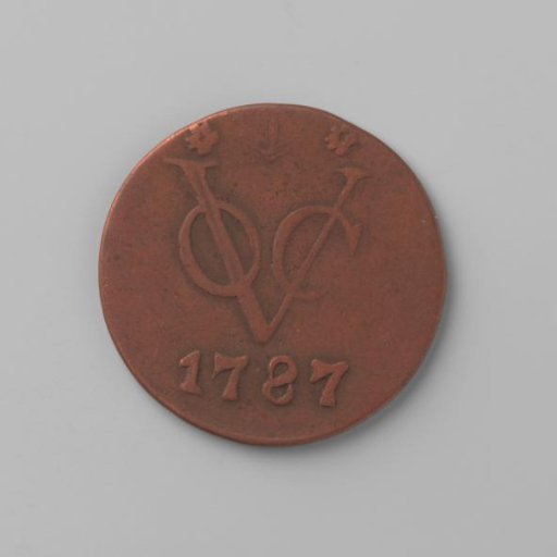 Duit of the VOC from Gelderland, 1787