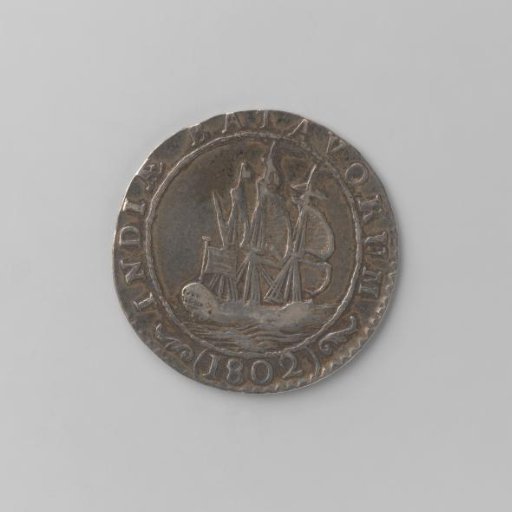 ¼ guilder for the Dutch East Indies, 1802