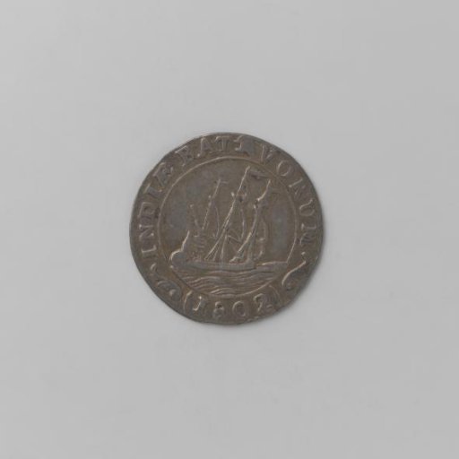 ¹⁄₁₆ guilder for the Dutch East Indies, 1802