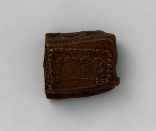Two-stuiver coin of the VOC, 1798