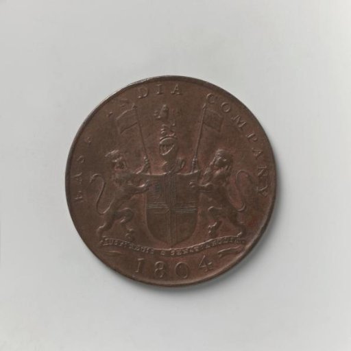 2 kepengs for Singapore, 1804