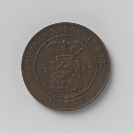 Cent of the Dutch East Indies, 1859