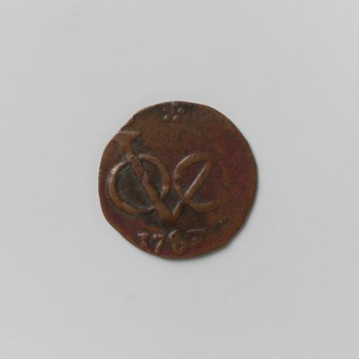 Imitation of a duit of the VOC from West-Friesland, 1787
