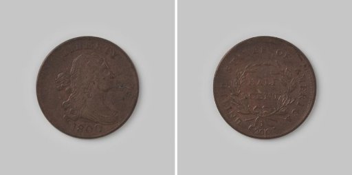 ½ cent from the United States of America, 1800