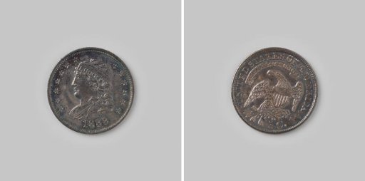 5 cents or half dime from the United States of America, 1833