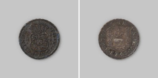 Real from Mexico of King Philip V, 1743