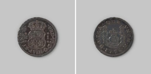 Real from Mexico of King Ferdinand VI, 1756