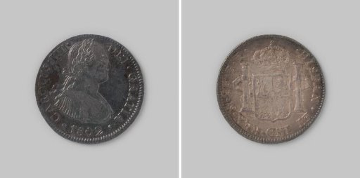 Double real from Mexico of King Charles IV, 1802