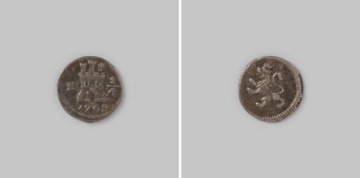 Quarter real from Nicaragua of King Charles IV, 1799