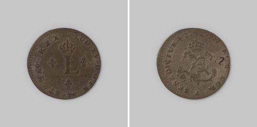 2 sols from France, also current in French West Indies for 2 sols and 6 deniers, of King Louis XV, 1742