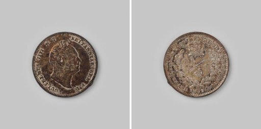 ¼ guilder from Essequibo & Demarary of King William IV, 1832