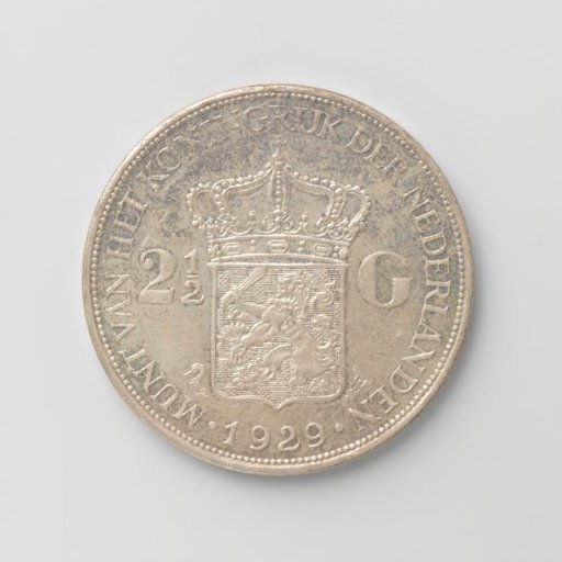 Dutch 2½ guilders, 1929