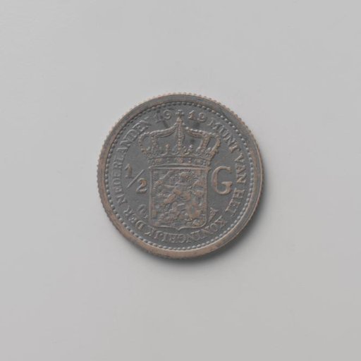 Dutch ½ guilder, 1919