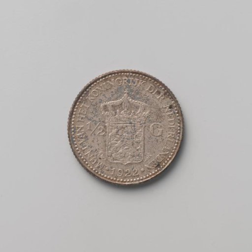 Dutch ½ guilder, 1922