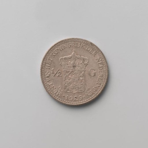 Dutch ½ guilder, 1929