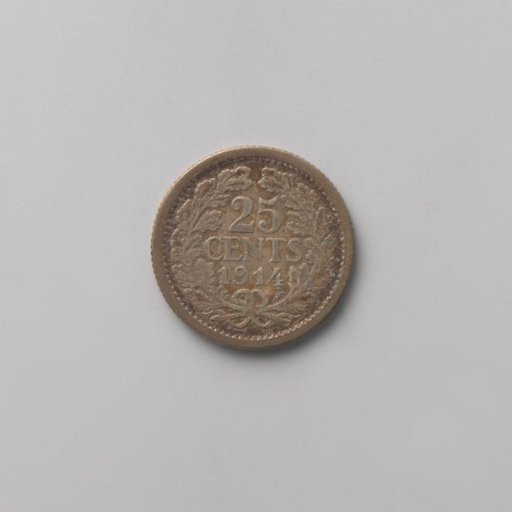 Dutch 25 cents, 1914