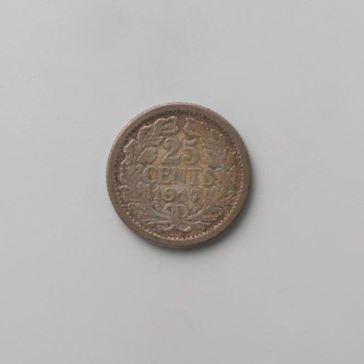 Dutch 25 cents, 1917