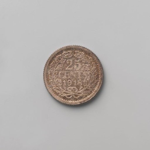 Dutch 25 cents, 1918