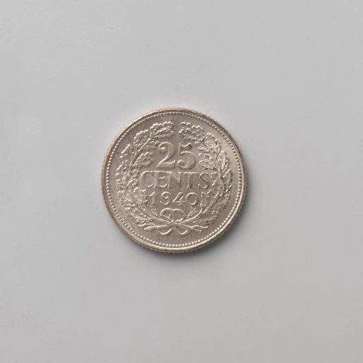 Dutch 25 cents, 1940