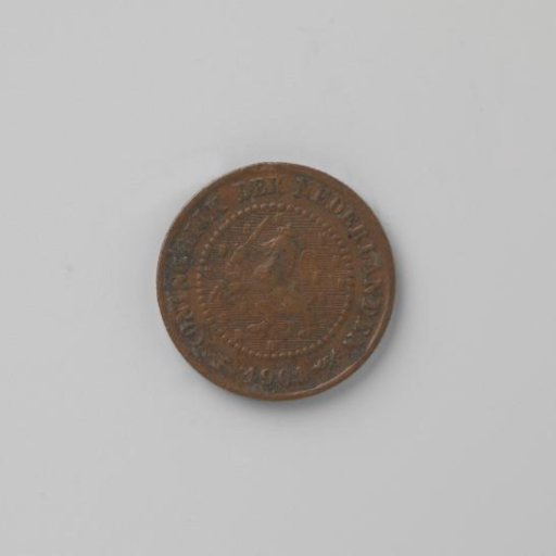 Dutch half cent, 1901