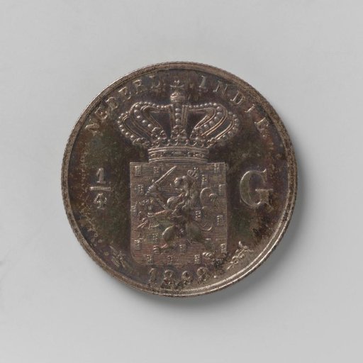 ¼ guilder of the Dutch East Indies, 1898
