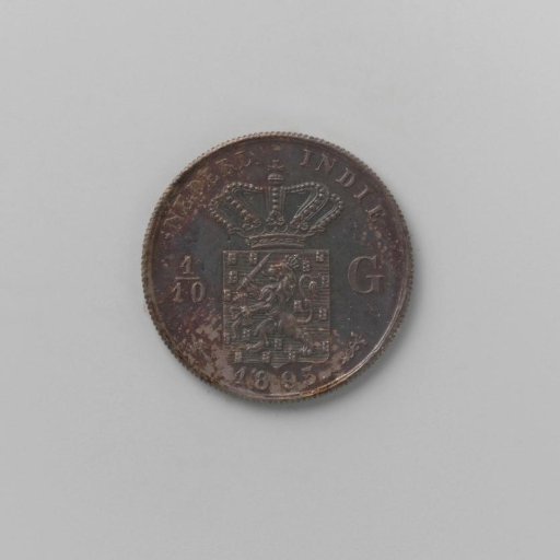 1/10 guilder of the Dutch East Indies, 1893