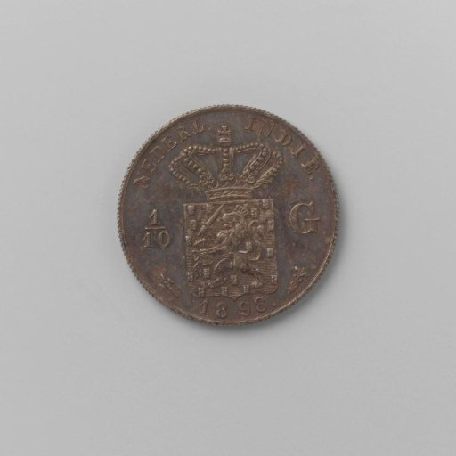 1/10 guilder of the Dutch East Indies, 1898
