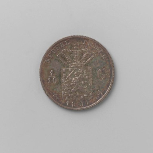 1/10 guilder of the Dutch East Indies, 1901