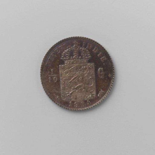 1/10 guilder of the Dutch East Indies, 1904