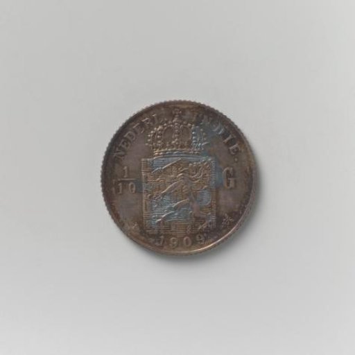 1/10 guilder of the Dutch East Indies, 1909