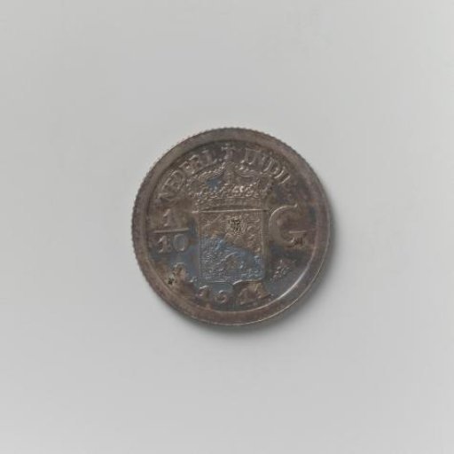 1/10 guilder of the Dutch East Indies, 1911
