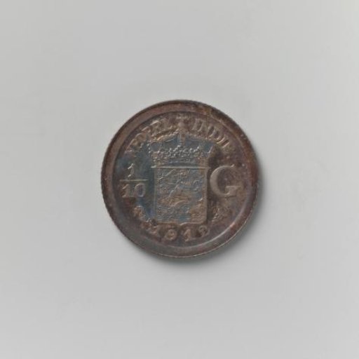 1/10 guilder of the Dutch East Indies, 1912