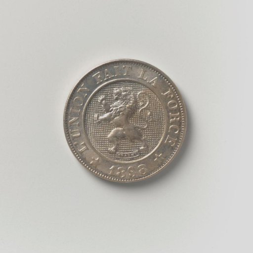 10 centimes of Belgium from Leopold II, 1898