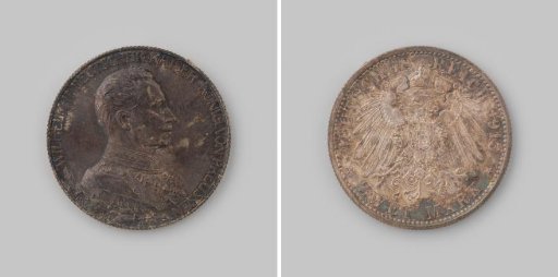 2 Mark from the German Empire, Prussia of Wilhelm II, 1913