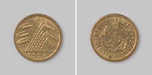 50 Rentenpfennig from Germany, 1924