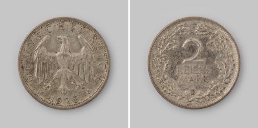 2 Reichsmark from Germany, 1926