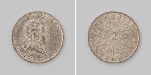 2 Schillings from the Republic of Austria, 1931