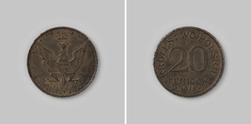 20 fenigow from Poland, German occupation, 1918