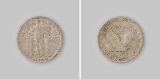 Quarter dollar from the United States of America, 1920