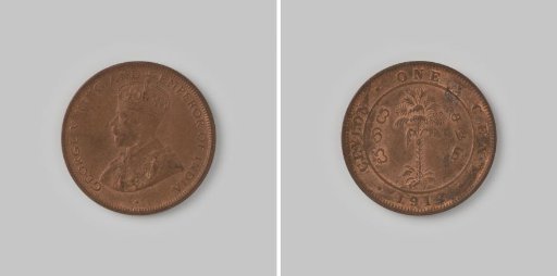 Cent of Sri Lanka, Ceylon, 1912