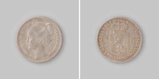 Dutch ½ guilder, 1905