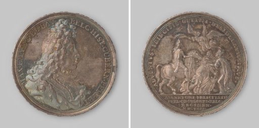 Arrival of Maximilian Emanuel of Bavaria as Governor-General of the Spanish Netherlands 1692
